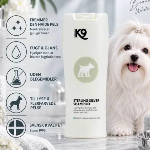 K9 Sterling Silver Shampoo 300ml