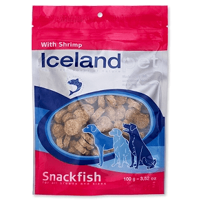 IcelandPet Snackfish m. rejer