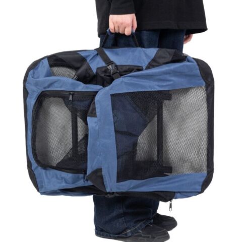 En transporttaske som denne kan nemt foldes sammen og ud igen