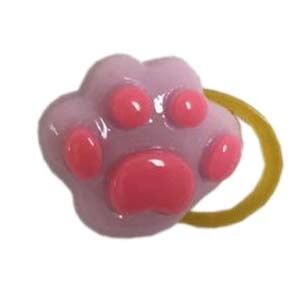 Latexelastik med pote | Lilla