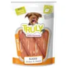 Truly Slices Chicken & Cheese Delight hundegodbidder – lækre og bløde slices med ægte kylling og ost, perfekte som smagfuld belønning