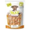 Truly Sticks Rawhide Chicken tyggeben til hunde – lækre råhuds sticks omviklet med ægte kylling, perfekte som langvarig og smagfuld snack