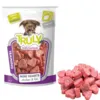 Truly Quality Dog Snacks Mini Hearts Chicken & Fish 90 g – fedtfattige og 100% naturlige hundegodbidder i hjerteform, ideelle som belønning under træning