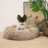 Blød og lækker hundeseng i farven khaki