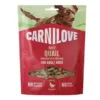 Carnilove Soft Snack Quail with Oregano hundegodbidder i pose