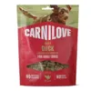 Carnilove Soft Snack Duck with Rosemary hundegodbidder i pose