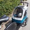 Safari Cykeltrailer til hunde | BLÅ