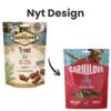 Carnilove Soft Snack Trout with Dill nyt design emballage