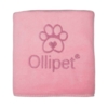 Ollipet Luksus Supersugende Håndklæde I Lyserød
