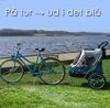 Petstro BLUE Aventura Medium hundeudstillingsvogn - Her vist monteret med cykelkit, der købes separat