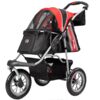 InnoPet Buggy Comfort | Hundeklapvogn - Her vist i farven rød