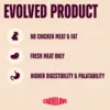 Produktfordele ved Carnilove True Fresh Duck med frisk and og uden kyllingekød eller kyllingefedt