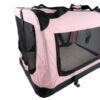 Foldbart hundetransportbur i størrelse medium
