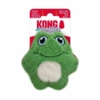 Grønt plyslegetøj formet som frø – KONG Snuzzles Mini Frog til små hunde og hvalpe