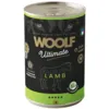 Woolf Ultimate Lamb with Rosemary 400g er kornfrit vådfoder med frisk lam. Produceret i EU og nænsomt tilberedt for at sikre høj smagelighed og en naturlig smagsoplevelse