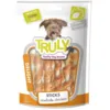 Truly Sticks Rawhide Chicken tyggepinde til hunde med kylling viklet omkring rawhide