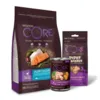 CORE hvalpepakke med tørfoder, vådfoder og træningsgodbidder
