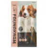 Faunakram snacksticks med torsk kylling og kalkun 4 stk blød hundesnack i emballage