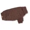 Pompom hundesweater - i flot mokka farve