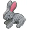 Flamingo Kardi Tough Rabbit hundelegetøj med dobbelt lag stof og sødt kanindesign.