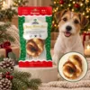 Dogman Chewy Luciabrød med kylling – en juleinspireret tyggesnack til hunde formet som en klassisk luciabrød