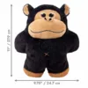 Kong Snuzzles Gorilla 28x25x10 cm blød plysbamse til hund
