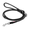 WAUDOG Soft genuine leather dog adjustable leash med klassisk look
