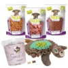 AFP Egon Egern snusemåtte med Snack’it Puppy Mix, Truly Chicken Training Bites, Puppy Mini Hearts og Mini Sticks med lam