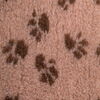 Vetbed tæppe | Karamel m. brune spor
