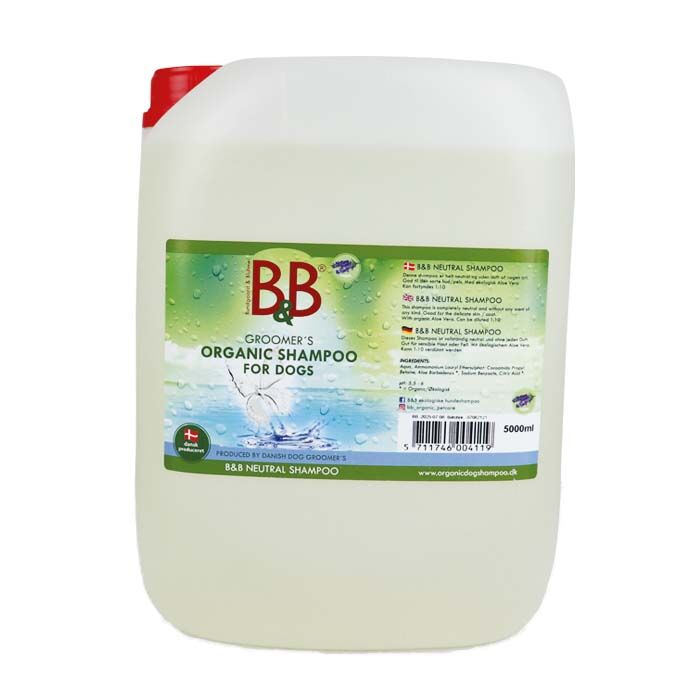 B&b groomers organic shampoo for dogs online