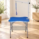 Phoenix Blue Bone trimmebord til hunde m. galge