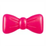 Rainbow Topsløjfe | Mørk Pink transparent