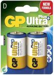 D-Batteri GP Ultra PLUS D LR20 | 2 stk