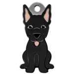 Sort Schæferhunde charm m. nøglering