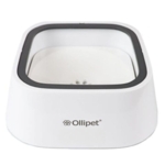 Ollipet Vandskål | Anti Spild |Hvid bund