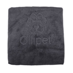 Supersugende Håndklæde til hunde i grå