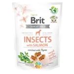 Brit Crunchy Snack, Insects With Salmon|  200g.