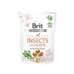 Brit Crunchy Snack | Insects With Salmon 200g.