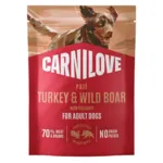 Carnilove Dog Pouch Paté, Turkey & Wild Boar with Rosehips | 300g