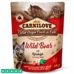 Carnilove Pouch Pate | Wild Boar With Rosechips | 300g