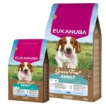 Eukanuba Grain Free Adult - Small Medium Breed | Tørfoder