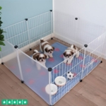 Ollipet Light Hvalpegård komplet | 8 moduler