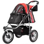 InnoPet Buggy Comfort | Hundeklapvogn - Her vist i farven rød