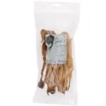 Kaninøre uden pels i 100 g pose – naturlig og tørret tyggesnack til hunde med god tyggetid og høj smag