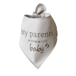 Ollipet "My parents are getting me a little baby" bandana