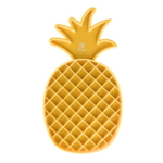 Ollipet pineapple slikkemåtte