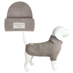 Ollipet I Am Pawsome Hundesweater og Strikhue z1