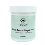 Ollipet pet dental finger wipes