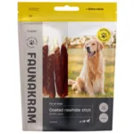Faunakram Lamb Coated Rawhide Sticks | 300g