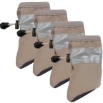 Ollipet Bløde hundestøvler m. refleks